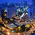 Sao Paulo Skyline - Downtown by Carlos Alkmin