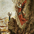Sappho in Lefkada Painting by Gustave Moreau Sappho in Lefkada Painting by Gustave Moreau