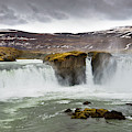 Scenic View Of Godafoss Waterfall by Blake Burton Scenic View Of Godafoss Waterfall by Blake Burton