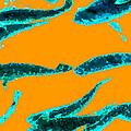 Sea Dreams 1 Orange by Scott Campbell Sea Dreams 1 Orange by Scott Campbell