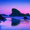 Sea Stacks on the Oregon Coast by Rich Leighton Sea Stacks on the Oregon Coast by Rich Leighton