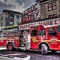 Seattle Fire Engine by Spencer McDonald