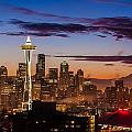 Seattle Fog Sunrise by Mike Reid Seattle Fog Sunrise by Mike Reid