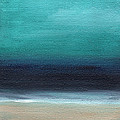 Serenity- Abstract Landscape Painting by Linda Woods Serenity- Abstract Landscape Painting by Linda Woods