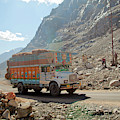 Several Trucks Carrying Bales Of Hay by Kevin Kerr Several Trucks Carrying Bales Of Hay by Kevin Kerr