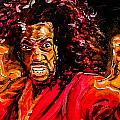 Shogun of Harlem Painting by Joel Tesch Shogun of Harlem Painting by Joel Tesch