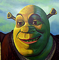 Shrek Painting by Paul Meijering Shrek Painting by Paul Meijering