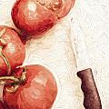 Sliced Tomatoes. Vintage Cooking Artwork by Jorgo Photography - Wall Art Gallery Sliced Tomatoes. Vintage Cooking Artwork by Jorgo Photography - Wall Art Gallery