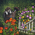 Snout N Spout Painting by Ricardo Chavez-Mendez Snout N Spout Painting by Ricardo Chavez-Mendez