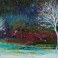 Snow At Twilight by Mary Wolf Snow At Twilight by Mary Wolf