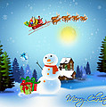 Snowmen receive gifts too Digital Art by Spikey Mouse Photography Snowmen receive gifts too Digital Art by Spikey Mouse Photography