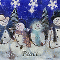 Snowmen Peace Photo Art by Thomas Woolworth Snowmen Peace Photo Art by Thomas Woolworth