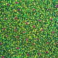 Soft Green with Pink Painting by Dean Triolo Soft Green with Pink Painting by Dean Triolo