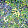 Spring Exuberance 2 Painting by Zofia Kijak Spring Exuberance 2 Painting by Zofia Kijak