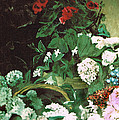 Spring Flowers Study of Monet Painting by Seth Weaver Spring Flowers Study of Monet Painting by Seth Weaver