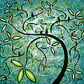 Spring Shine by MADART Painting by Megan Duncanson Spring Shine by MADART Painting by Megan Duncanson