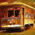 St Charles Street Car Painting by Kirt Tisdale St Charles Street Car Painting by Kirt Tisdale