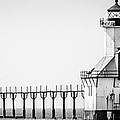 St. Joseph Lighthouses Panorama Picture Photograph by Paul Velgos