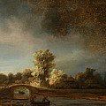 Stone Bridge Painting by Rembrandt Stone Bridge Painting by Rembrandt