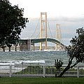 Stormy Straits of Mackinac 2 Photograph by Keith Stokes Stormy Straits of Mackinac 2 Photograph by Keith Stokes