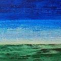Study of Earth and Sky Painting by Linda Bailey Study of Earth and Sky Painting by Linda Bailey