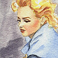 study of Marilyn Monroe by Jingfen Hwu study of Marilyn Monroe by Jingfen Hwu