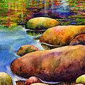 Summer Tranquility Painting by Hailey E Herrera Summer Tranquility Painting by Hailey E Herrera