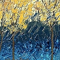 Sundrenched Trees Painting by Linda Bailey Sundrenched Trees Painting by Linda Bailey