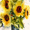 Autumn's Sunshine Painting by Maria Hunt Autumn's Sunshine Painting by Maria Hunt