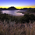 Sunrise behind the Quartz Mountains - Oklahoma - Lake Altus Photograph by Jason Politte Sunrise behind the Quartz Mountains - Oklahoma - Lake Altus Photograph by Jason Politte