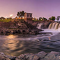 Sunrise over Falls Park by Angela Moyer