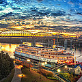 Sunrise Over The Delta Queen Photograph by Steven Llorca