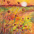 Sunset and Poppies by Nadine Rippelmeyer Sunset and Poppies by Nadine Rippelmeyer