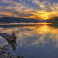 Sunset at Cook's Landing - Arkansas River Photograph by Jason Politte Sunset at Cook's Landing - Arkansas River Photograph by Jason Politte