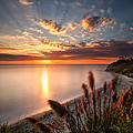 Sunset at Swamis Beach 7 Photograph by Larry Marshall Sunset at Swamis Beach 7 Photograph by Larry Marshall