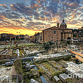 Sunset At The Ruins Photograph by Yhun Suarez Sunset At The Ruins Photograph by Yhun Suarez