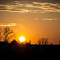 Sunset Over the Distant Farm Photograph by Holden The Moment Sunset Over the Distant Farm Photograph by Holden The Moment
