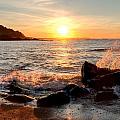 Sunset Splash 0070 Photograph by Kristina Rinell Sunset Splash 0070 Photograph by Kristina Rinell
