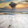 Sunset Talisker bay Photograph by Grant Glendinning Sunset Talisker bay Photograph by Grant Glendinning