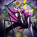 Sweet loving dreams in Halloween night Digital Art by Alessandro Della Pietra Sweet loving dreams in Halloween night Digital Art by Alessandro Della Pietra