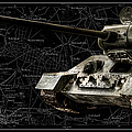 T-34 Soviet Tank BK BG Photograph by Weston Westmoreland T-34 Soviet Tank BK BG Photograph by Weston Westmoreland