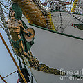 Tall Ship Masthead - Cisne Branco - Brazilian Tall Ship Photograph by Dale Powell Tall Ship Masthead - Cisne Branco - Brazilian Tall Ship Photograph by Dale Powell