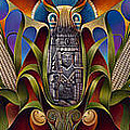 Tapestry of Gods Painting by Ricardo Chavez-Mendez Tapestry of Gods Painting by Ricardo Chavez-Mendez