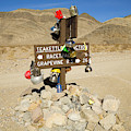 Teakettle Junction in Death Valley Photograph by Yva Momatiuk and John Eastcott Teakettle Junction in Death Valley Photograph by Yva Momatiuk and John Eastcott