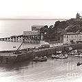 Tenby Harbour and Castle Hill Vignette Photograph by Jeremy Hayden Tenby Harbour and Castle Hill Vignette Photograph by Jeremy Hayden