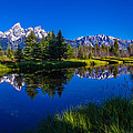 Teton Reflection Photograph by Chad Dutson Teton Reflection Photograph by Chad Dutson