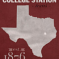 Texas A And M University Aggies College Station College Town State Map Poster Series No 106 by Design Turnpike Texas A And M University Aggies College Station College Town State Map Poster Series No 106 by Design Turnpike