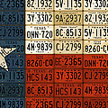 Texas Flag The Lone Star State License Plate Art Mixed Media by Design Turnpike Texas Flag The Lone Star State License Plate Art Mixed Media by Design Turnpike