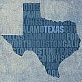 Texas Word Art State Map on Canvas Mixed Media by Design Turnpike Texas Word Art State Map on Canvas Mixed Media by Design Turnpike