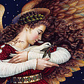 The Angel and The Dove Painting by Lynn Bywaters The Angel and The Dove Painting by Lynn Bywaters